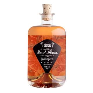 Beach House Rhum aromatisé citron vert, mandarine et gingembre 40°, 70cl
