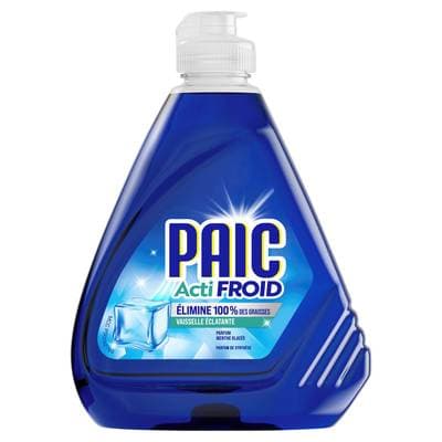 Paic Liquide Vaisselle Eclatante Menthe Glacé Acti Froid, 500ML