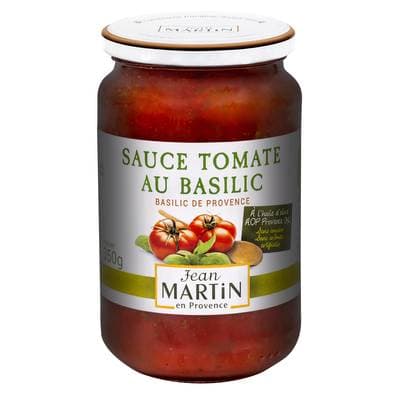 Jean Martin de Provence Sauce Tomate Basilic, 350g
