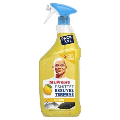 Mr Propre Nettoyant Ménager Cuisine Dégraissant Citron, 800ml