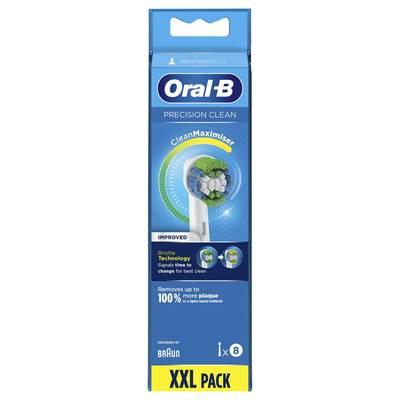 8006540895474 - Oral B - 8 Brossettes Precision clean Maximizer