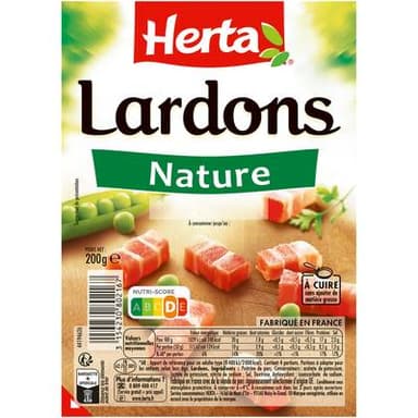 Herta Lardons Nature, 200g