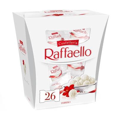 Raffaello Chocolat blanc Noix de Coco, 26 bouchées