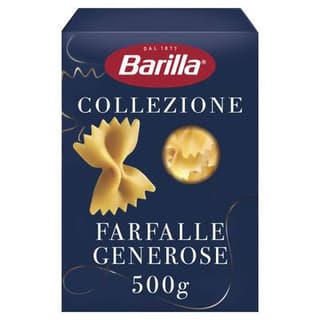 Barilla Collezione Pâtes Farfalle Generose, 500g