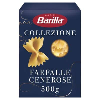 Barilla Collezione Pâtes Farfalle Generose, 500g