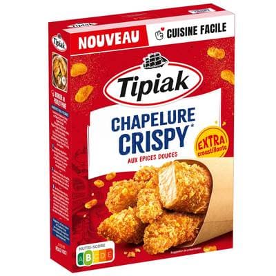 Tipiak Chapelure crispy aux épices douces, 2x100g