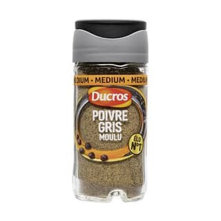 Ducros Poivre gris moulu, 36g