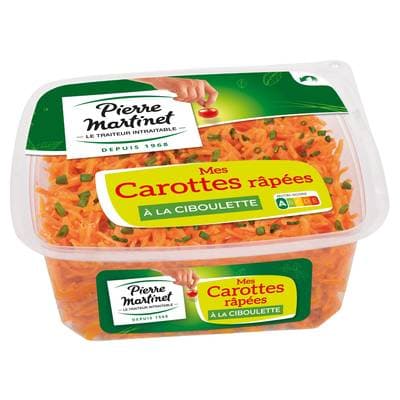 Pierre Martinet Carottes Râpées à la Ciboulette, 300g