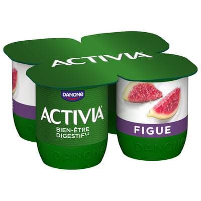 Activia Yaourt bifidus figue, 4x125g