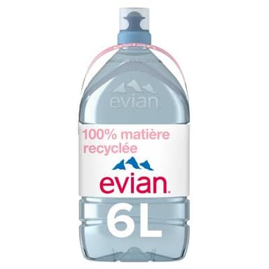 Evian Eau minérale naturelle, 6L