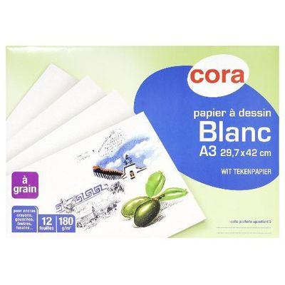3257983065367 - Cora - Feuilles de dessin 29,7 x 42 cm 180 g/m²