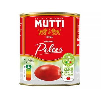 Mutti Tomates pelées, 520g