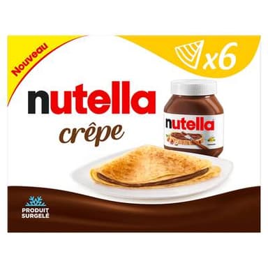 Nutella Crêpes au nutella, 6x40g