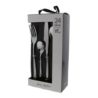 Jean Dubost Couvert en boite cadeau, 24 pièces