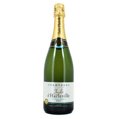 Harleville Champagne brut Chardonnay, 75cl