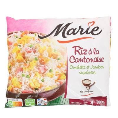 Marie Riz à la cantonaise omelette et jambon supérieur au riz thaÏ parfumé, 900g