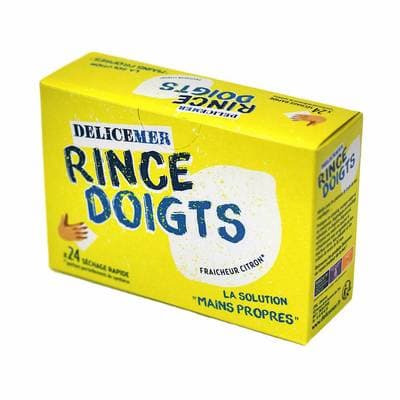 3760036828067 - Délice Mer - 24 Rince-Doigts fraicheur citron 