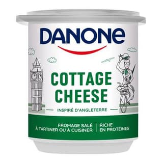 Danone Cottage cheese - Fromage salé à tartiner ou cuisiner, 150g