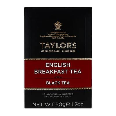 Taylors of Harrogate Thé English breakfast - 20 sachets, 50g