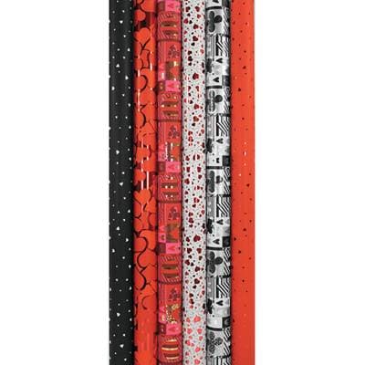 Clairefontaine Un rouleau de papier cadeau Premium Valentine, Dimensions  0,7 x 2 m