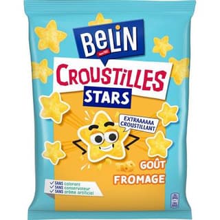 Belin Chips Maïs soufflé fromage, 90g