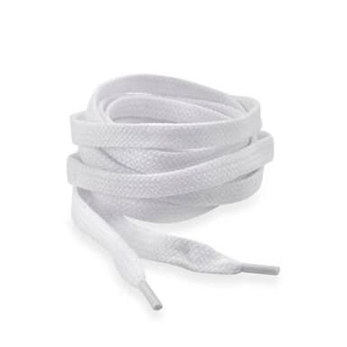 De Clermont Lacets plat blanc, 90 cm 2 pièces