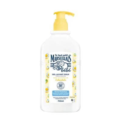 Le Tout Petit Marseillais Gel lavant doux calendula 2 en 1 corps et cheveux, 700ml