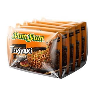 Yum Yum Nouilles instantanées saveur teriyaki en sachet, 5x60g