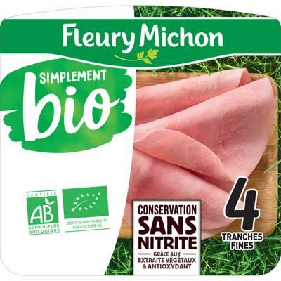 3302740050268 - Fleury Michon - Jambon Supérieur Bio Conservation sans Nitrite