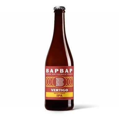 BAPBAP Bière Vertigo West Coast IPA, 75cl