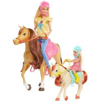 0887961691368 - Barbie - Mattel - Barbie et chelsea amies des chevaux