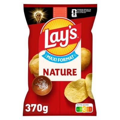 Lay's Chips nature, 370g