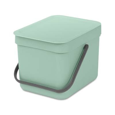 Brabantia Poubelle Sort & Go, 6 litres - Jade Green
