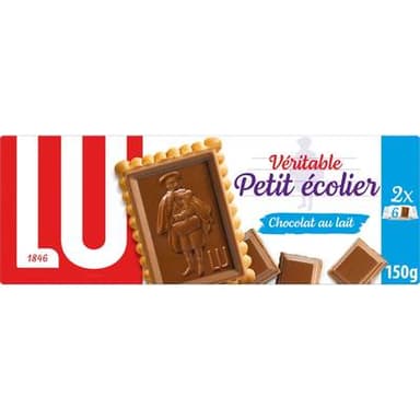 Lu Petit écolier chocolat au lait, 150g