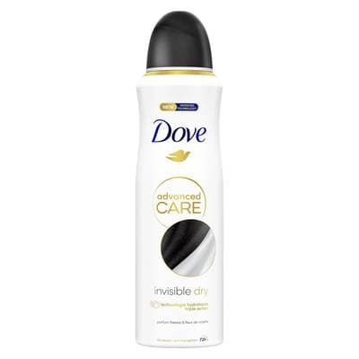 Dove Déodorant spray Anti-transpirant Advanced Care Invisible Dry, 200ml