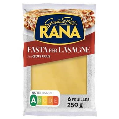 Giovanni Rana Feuilles de Lasagne, 250g