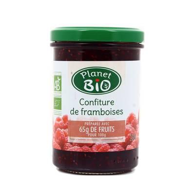 3301595003368 - Planet Bio - Confiture framboises bio