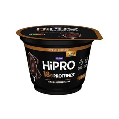 HiPRO Crème dessert protéinée chocolat, 180g