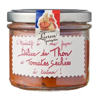 Lucien Georgelin Délice de Thon Tomate Séchée - A tartiner, 100g