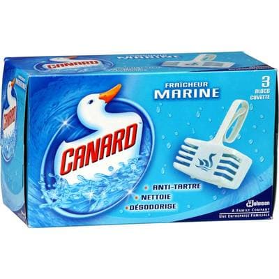 Canard Blocs WC parfum marine, 3  pièces