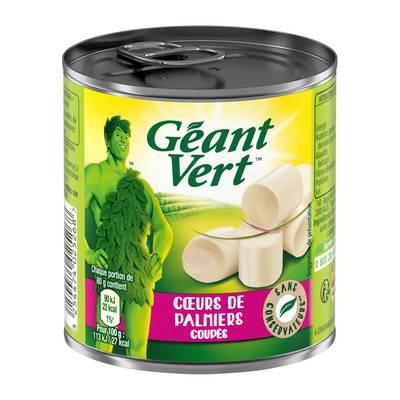 Géant Vert - Coeurs de Palmiers coupés