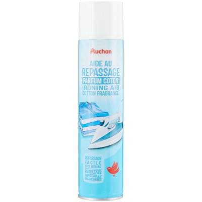 Auchan Aerosol aide au repassage, 400ml