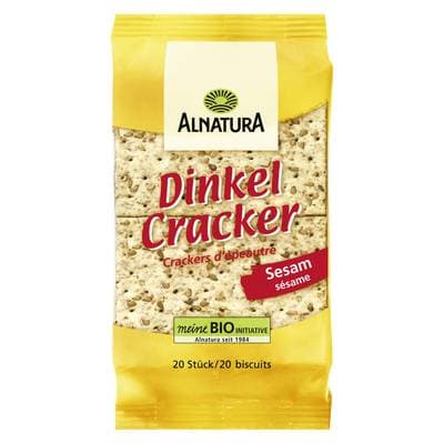 Alnatura Cracker d'épeautre sésame bio, 100g