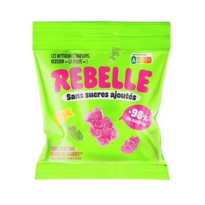Rebelle Bonbon Oursons acidulés, 50g