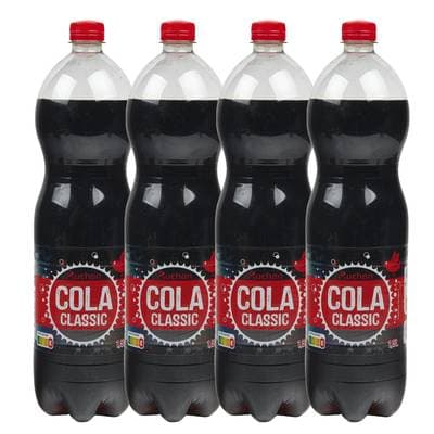 Auchan Soda cola classic, Lot de 4x1,5L
