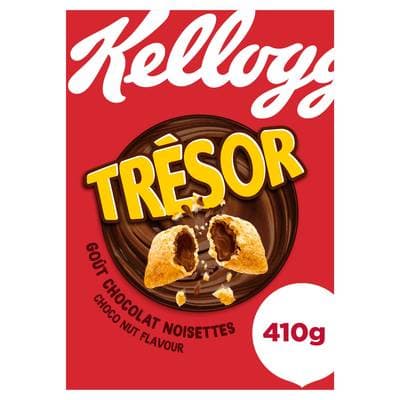 Kellogg's Céréales Trésor Chocolat Noisettes, 410g