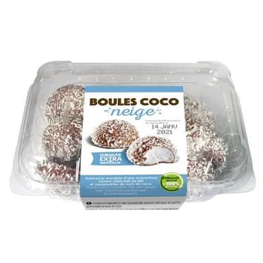 Lightbody Boules Coco Neige, 135g