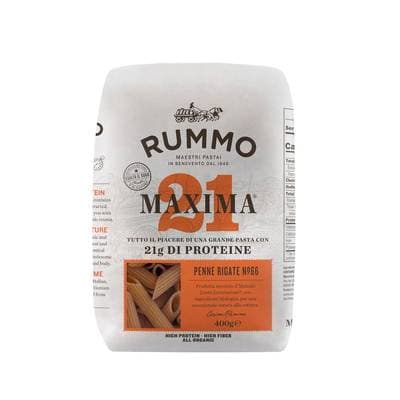Rummo Pâtes Penne Maxima Protéinée N°66 Premium, 400g