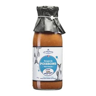 Les Pêcheurs des Calanques Soupe de Poissons Pavillon de France en bouteille, 50cl