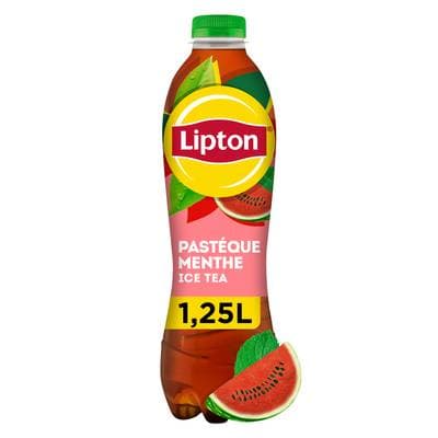 Lipton Thé glacé saveur pasthèque menthe, 1,25L